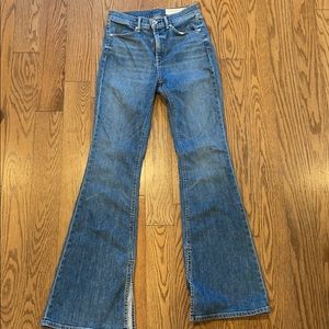 Rag & bone high rise Flare. Bella